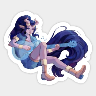 Demon Girl Sticker